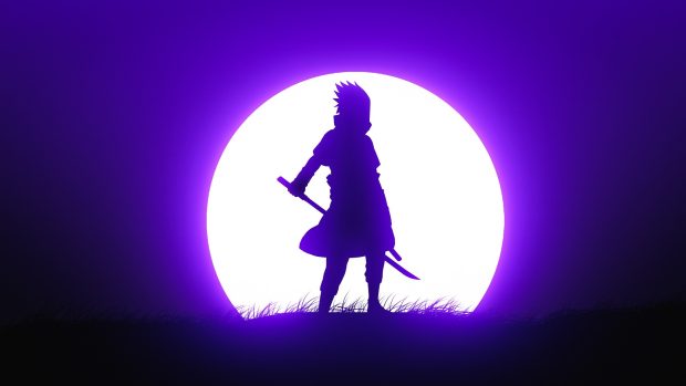 Aesthetic Sasuke Uchiha Wallpaper HD.