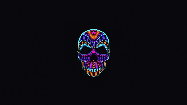 Aesthetic Skull Wallpaper HD.