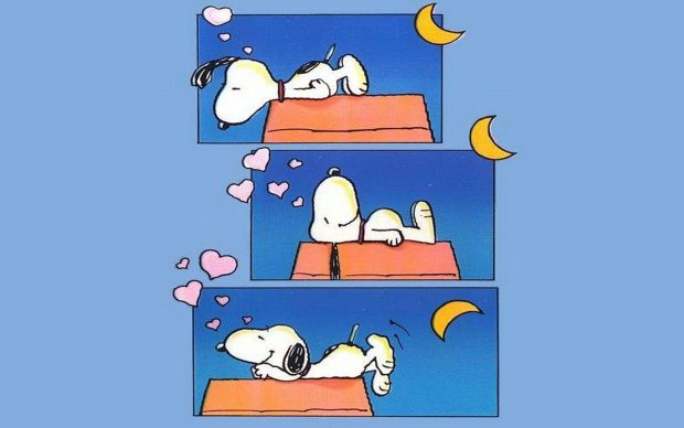 Aesthetic Snoopy Wallpaper HD.