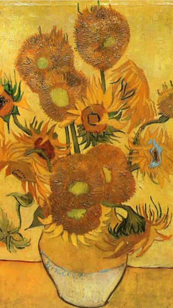 Aesthetic Sunflower Backgrounds Art.