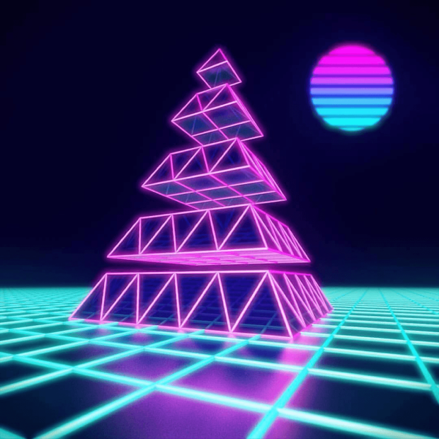 Aesthetic Vaporwave Wallpaper.