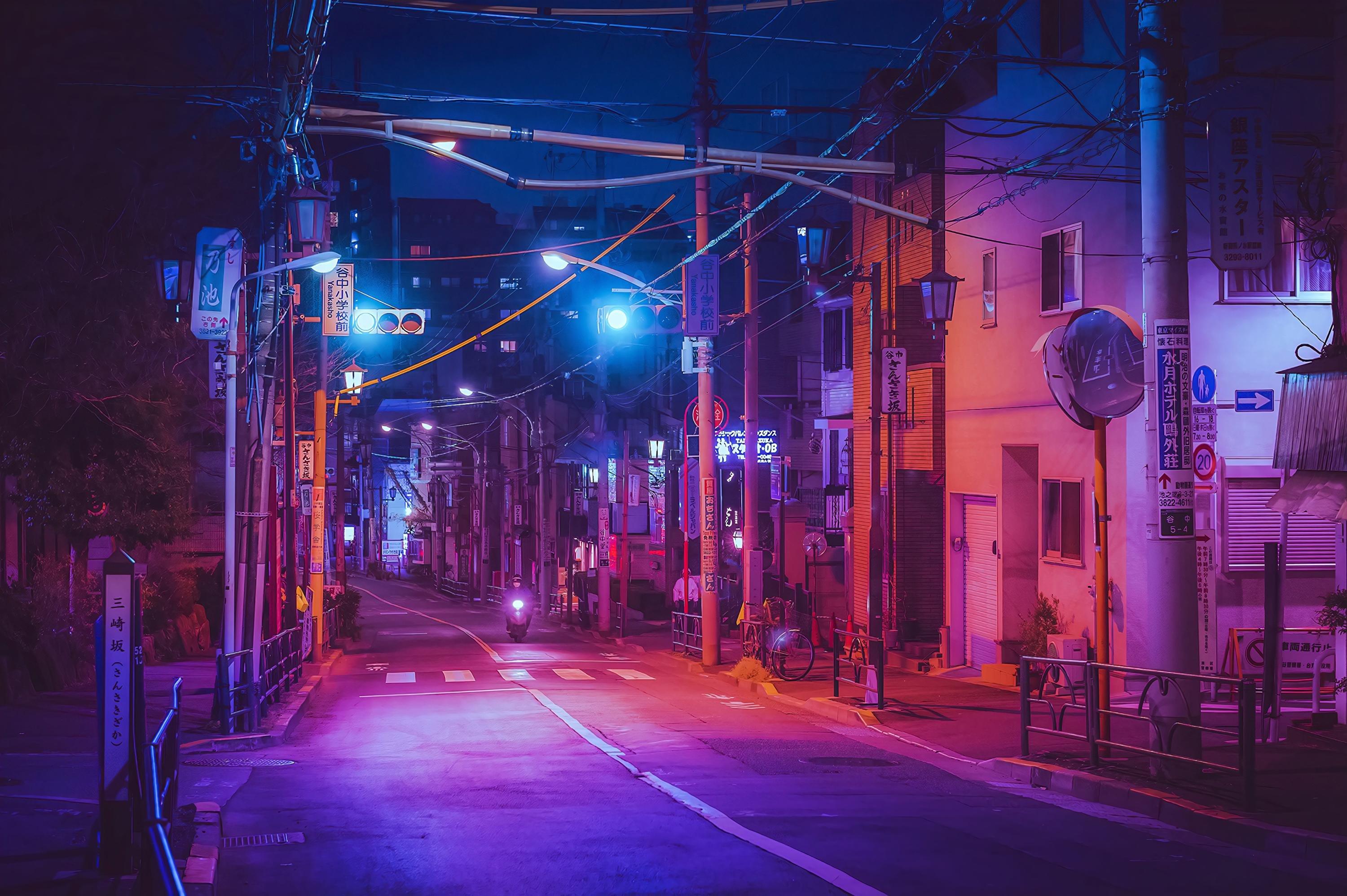 HD anime city wallpapers  Peakpx