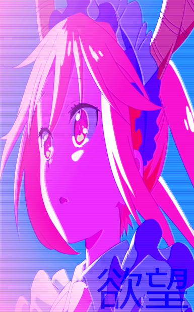 Aesthetic Wallpaper For Phone HD Anime Girl.