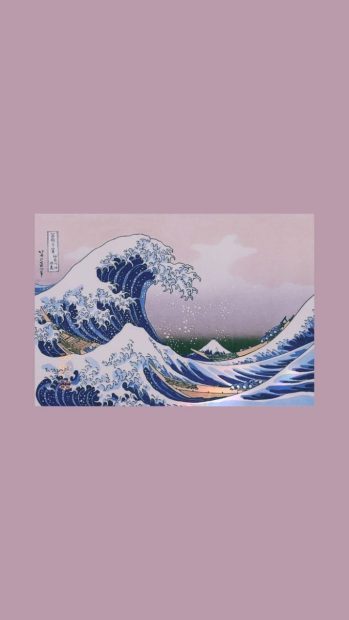 Aesthetic Wallpaper Iphone Wallpaper HD Tsunami.