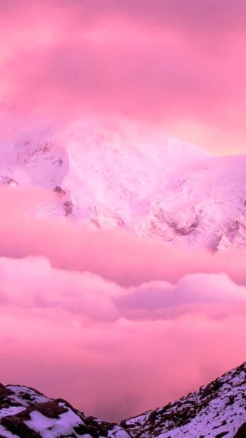 Aesthetic Wallpaper Pastel Cloud HD.