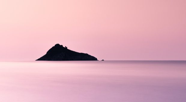 Aesthetic Wallpaper Pink Wallpaper Moutain.