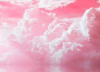 Aesthetic Wallpaper Pink Wallpaper Sky Cloud.