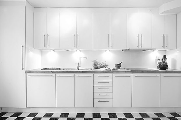 Aesthetic Wallpaper White Wallpaper Kitchen.