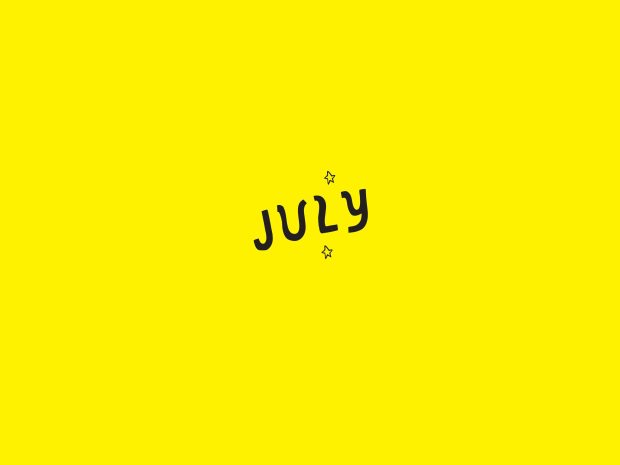 Aesthetic Wallpaper Yellow Wallpaper July.