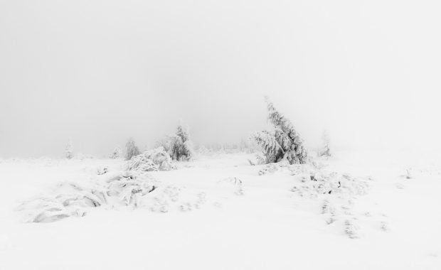 Aesthetic White Wallpaper Snow.