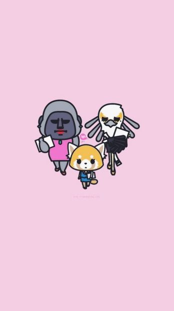 Aggretsuko Phone Wallpaper HD.