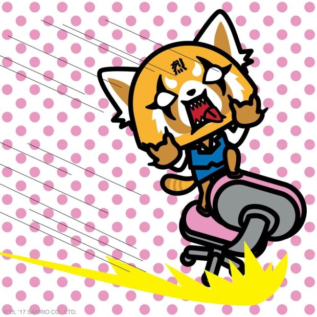 Aggretsuko Wallpaper Free Download.