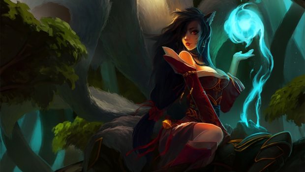 Ahri Wallpaper HD 1080p.