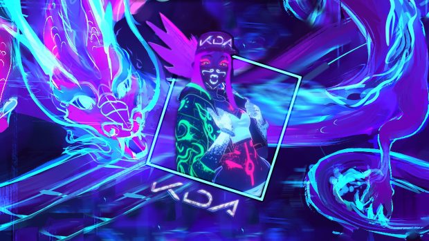 Akali Cool Wallpaper HD.