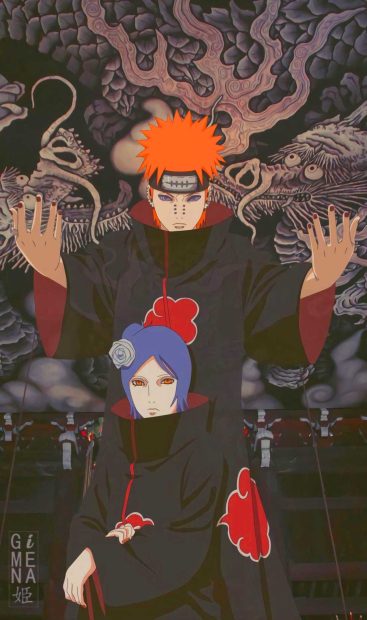 Akatsuki Naruto Background HD.