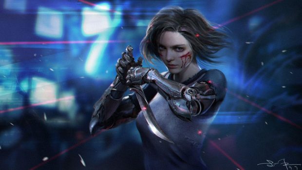 Alita Battle Angel Wallpaper Free Download.