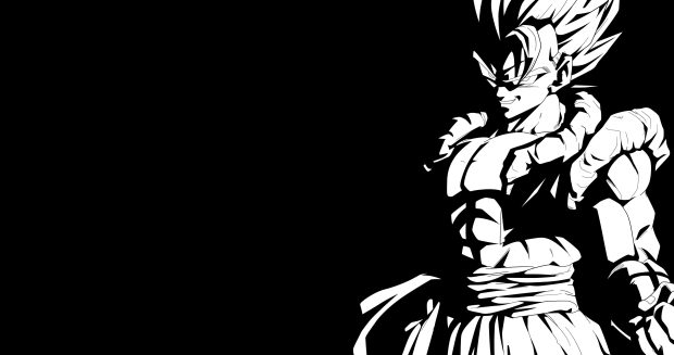 All Black Wallpaper 4K Dragon Ball Z.