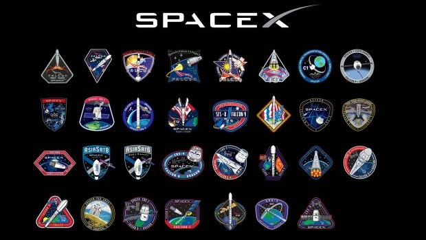 All Logo SpaceX Wallpaper HD.