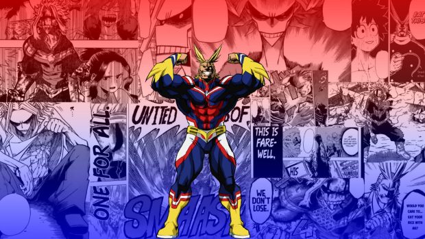 All Might HD Wallpaper Computer.