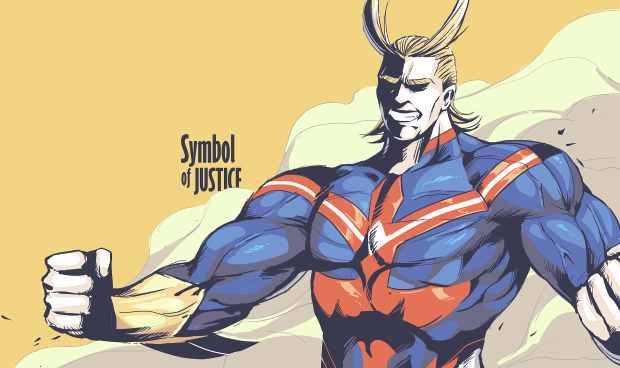 All Might My Hero Academia Wallpaper HD.