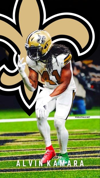 Alvin Kamara Wallpaper for Android.