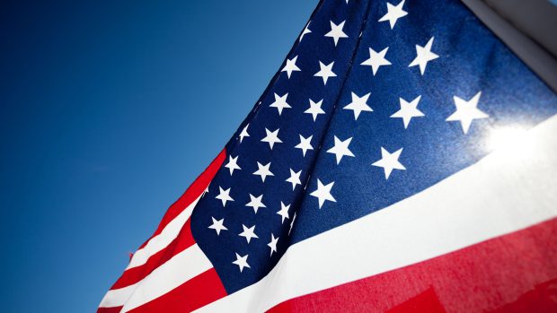 American Flag 4K Image.