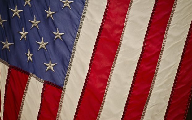 American Flag Computer Background.
