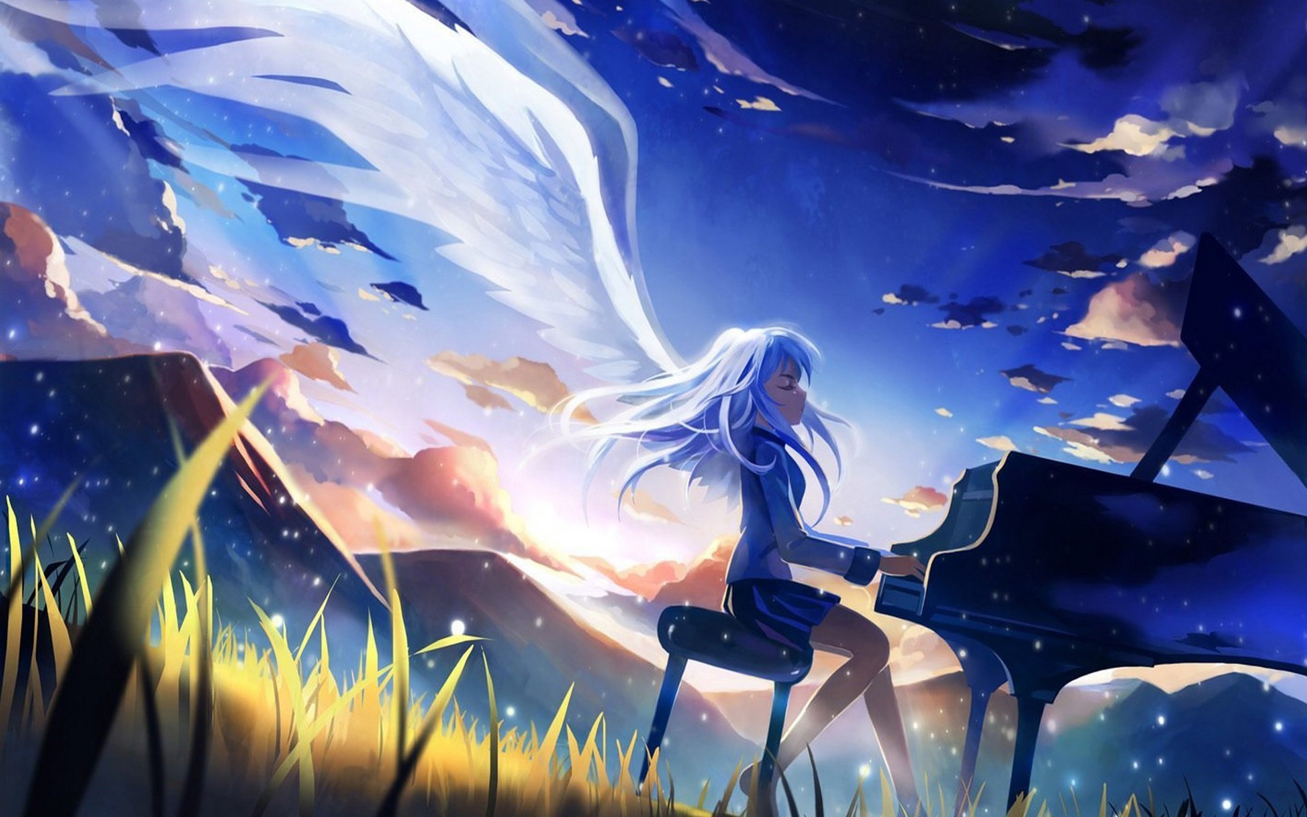 Angel Beats Anime Wallpaper-Angel Of Death