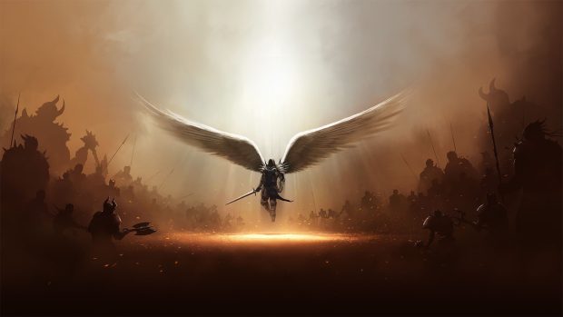 Angel Warrior Wallpaper HD.