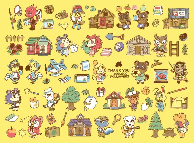 Animal Crossing Aesthetic Wallpaper HD.