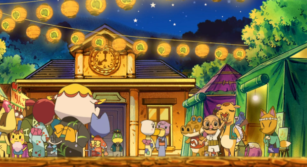 Animal Crossing Wide Screen Background HD.