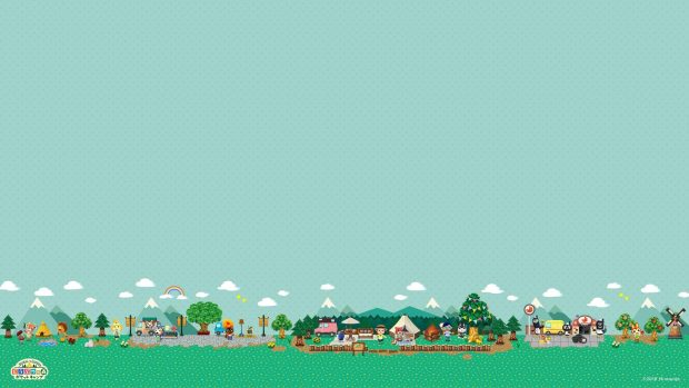 Animal Crossing Wide Screen Wallpaper.