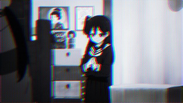 Anime Aesthetic Wide Screen Wallpaper.