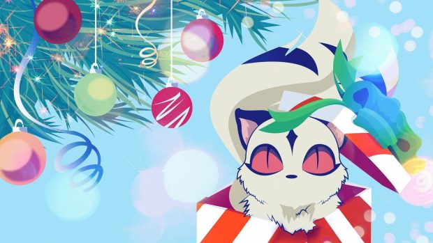 Anime Christmas Wallpaper HD 1080p.