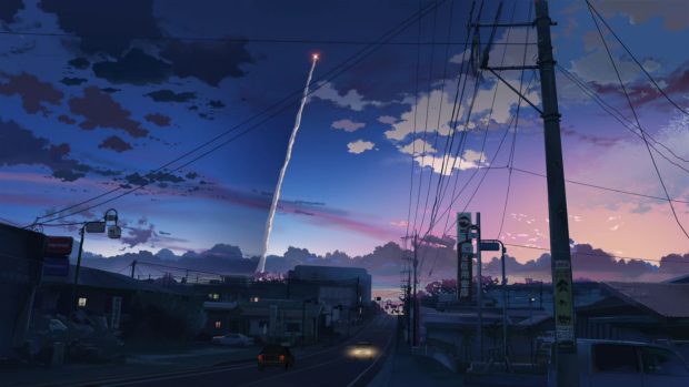 Anime City Wallpaper HD 1080p.