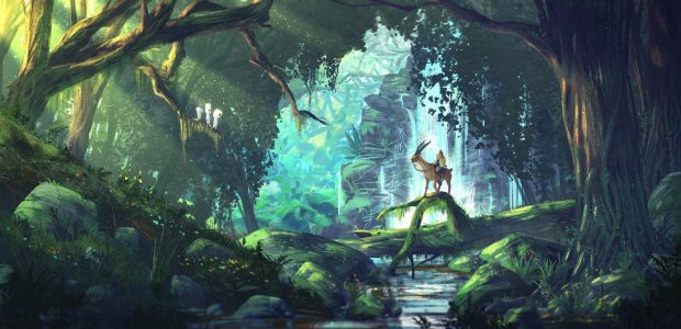 Anime Forest Backgrounds Desktop.