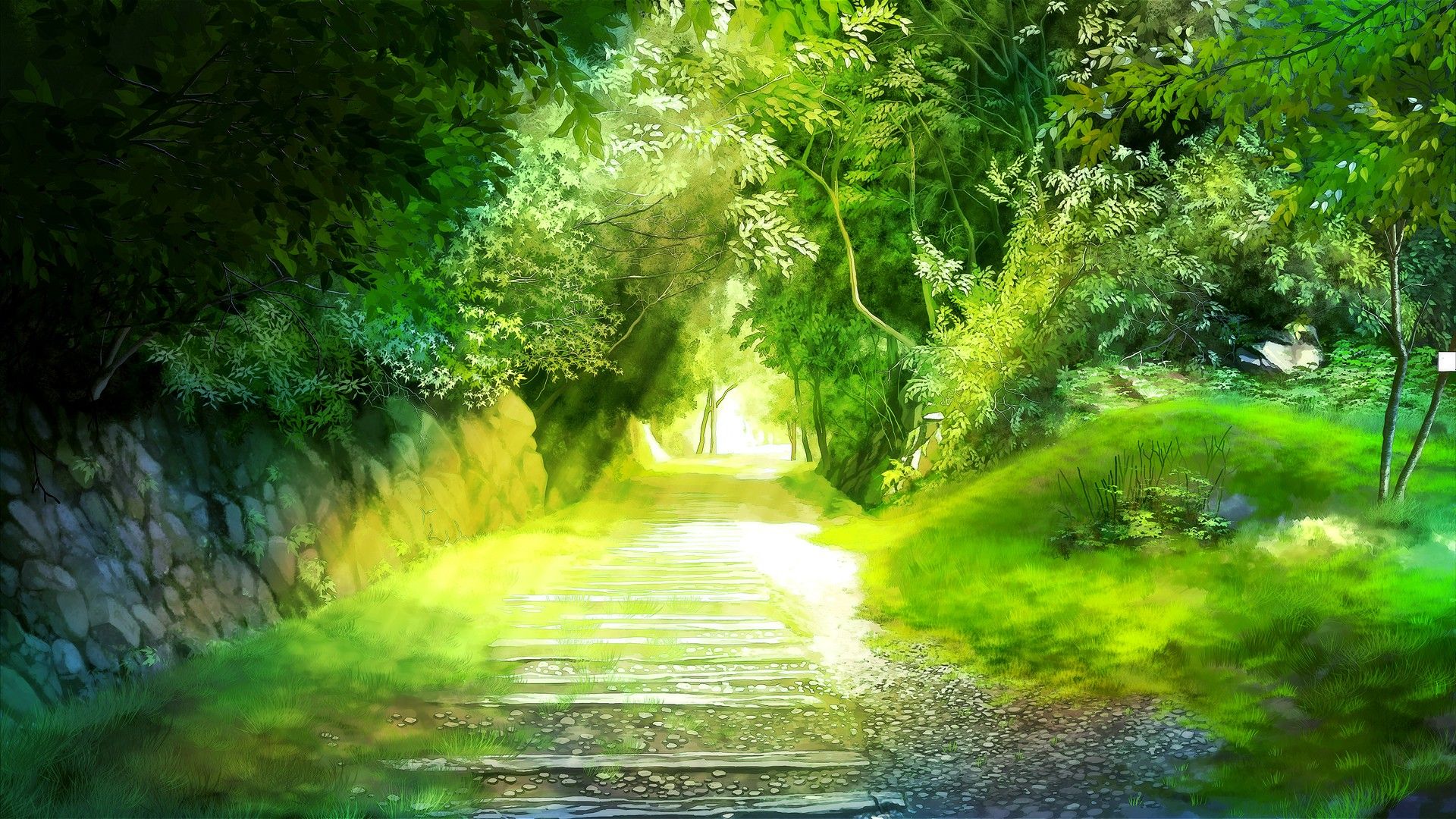 Anime Forest Wallpapers HD 