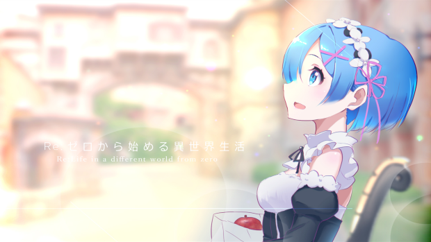 Anime Girl Backgrounds Rem Free Download.