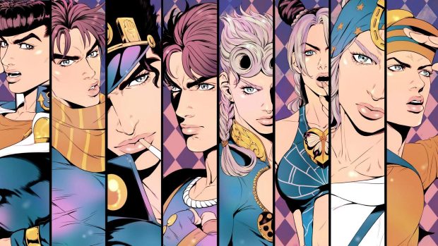 Anime Jojo Bizarre Adventure Wallpaper HD.