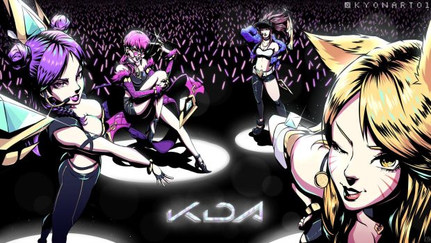 Anime KDA Wallpaper HD.