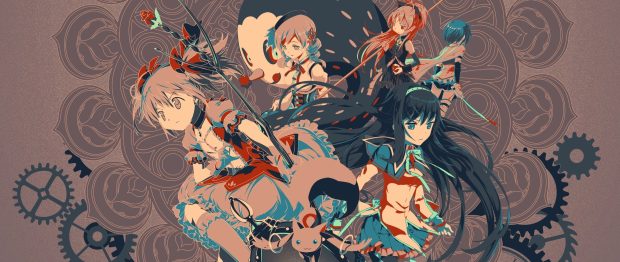 Anime Madoka Magica Wallpaper HD.