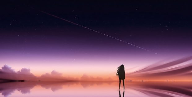 Anime Scenery Wide Screen Wallpaper HD.