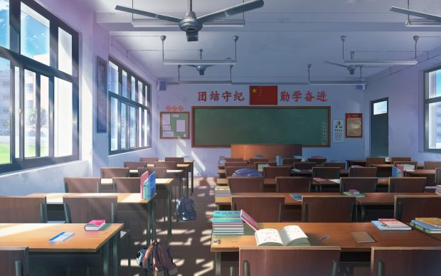 Anime School HD Backgrounds Computer.