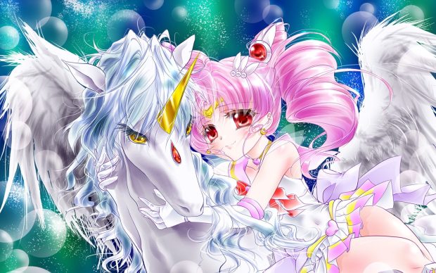 Anime Unicorn Cute Wallpaper Desktop.