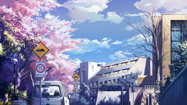 Anime Wallpaper Aesthetic Wallpaper.