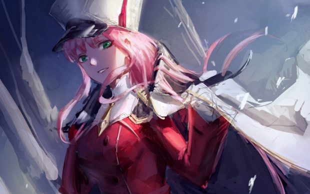 Anime Zero Two Wallpaper HD.