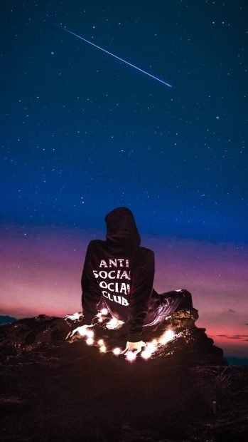 Anti Social Social Club Aesthetic Wallpaper HD.