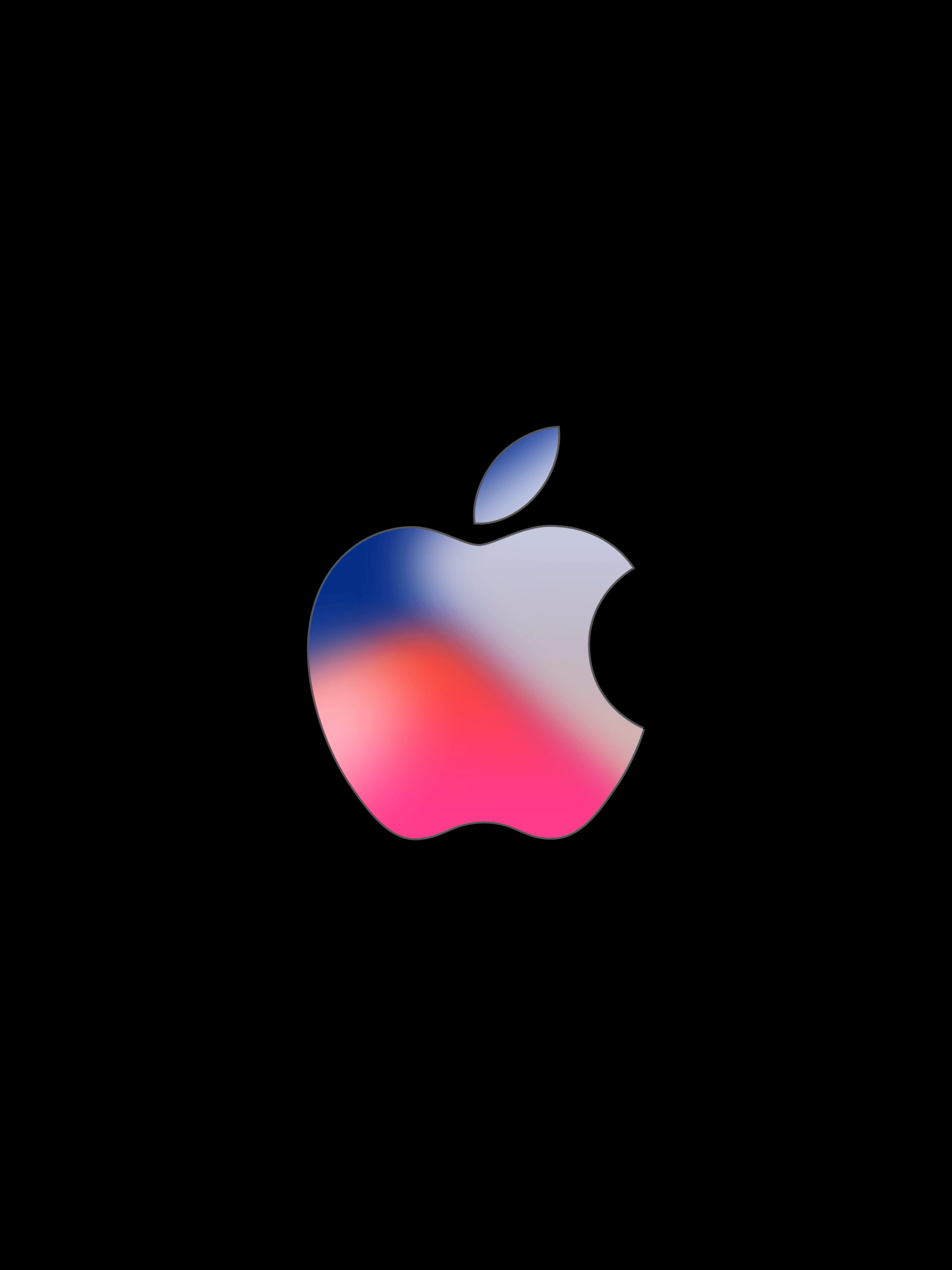 Wallpaper iPhone XR coral black 5K smartphone Apple September 2018  Event HiTech 20349