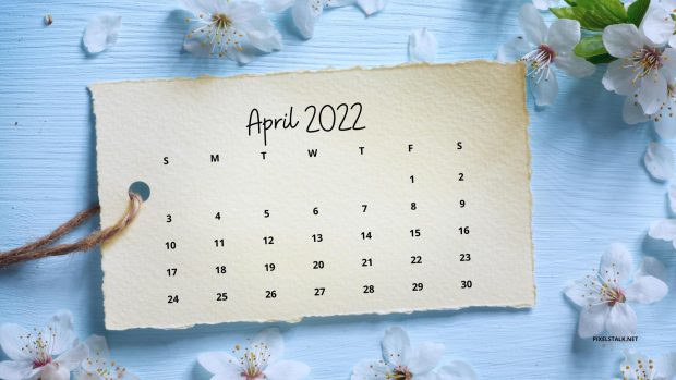 April 2022 Calendar Images Free Download.