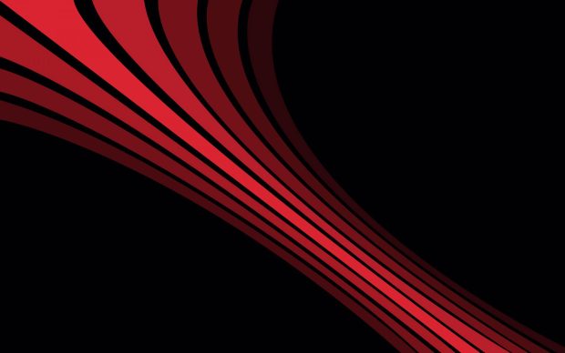 Art 3D Red And Black Background HD.